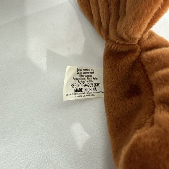 Coca Cola 1998 Walrus Beanie Babie with Soda In Hand Vintage Christmas With Tags - Picture 7 of 8